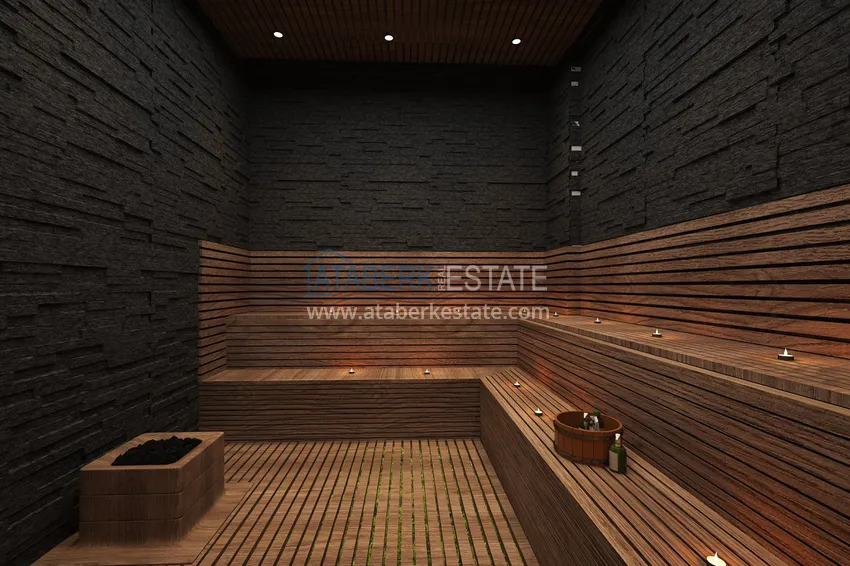 Квартиры от застройщика в районе Демирташ, Алания – многоквартирный жилой комплекс на этапе строительства  54 