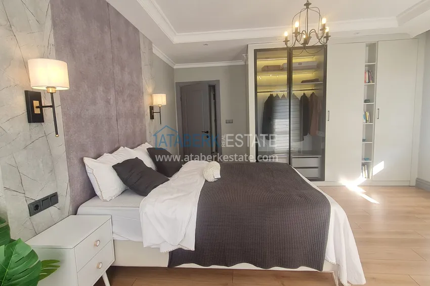 Приобрести Дуплекс с дизайнерский интерьером в 300 метрах от моря - район Махмутлар, Алания 12 