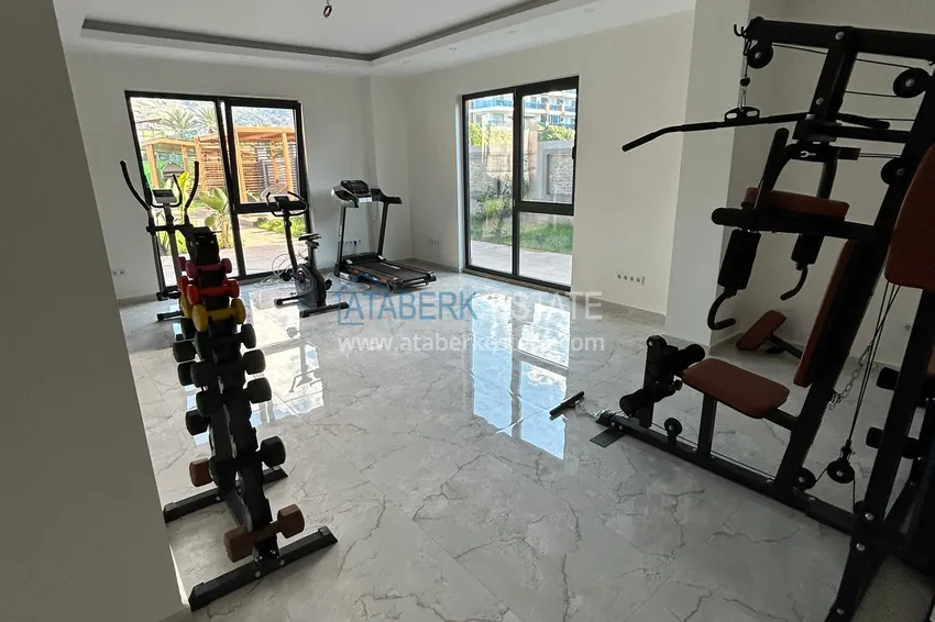 Квартира с чистовой отделкой и видом на горы в 200 метрах от моря - район Кестель, Алания 13 