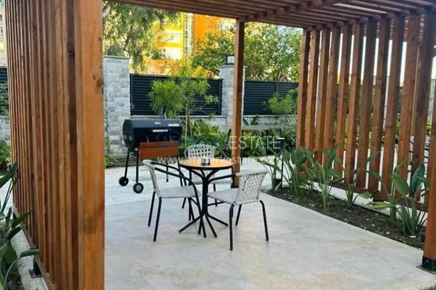 Квартира с чистовой отделкой на первой береговой линии - Алания, район Махмутлар 15 