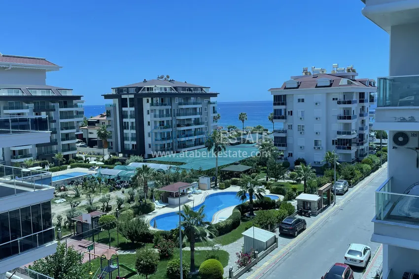 Приобрести Квартира-дуплекс с видом на море в районе Кестель, Алания - 100 метров от моря 11