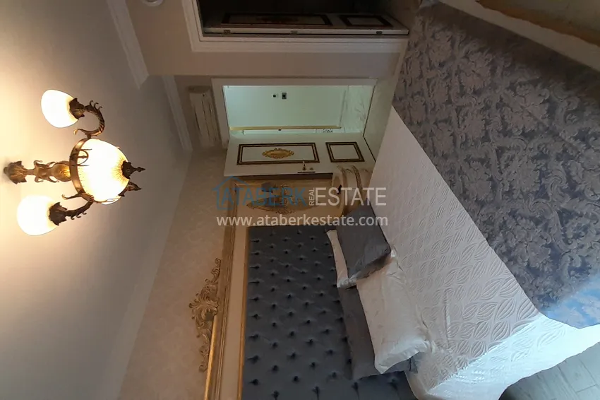 Приобрести Линейная квартира 3+1 в роскошном комплексе на первой береговой в центре Алании 14 