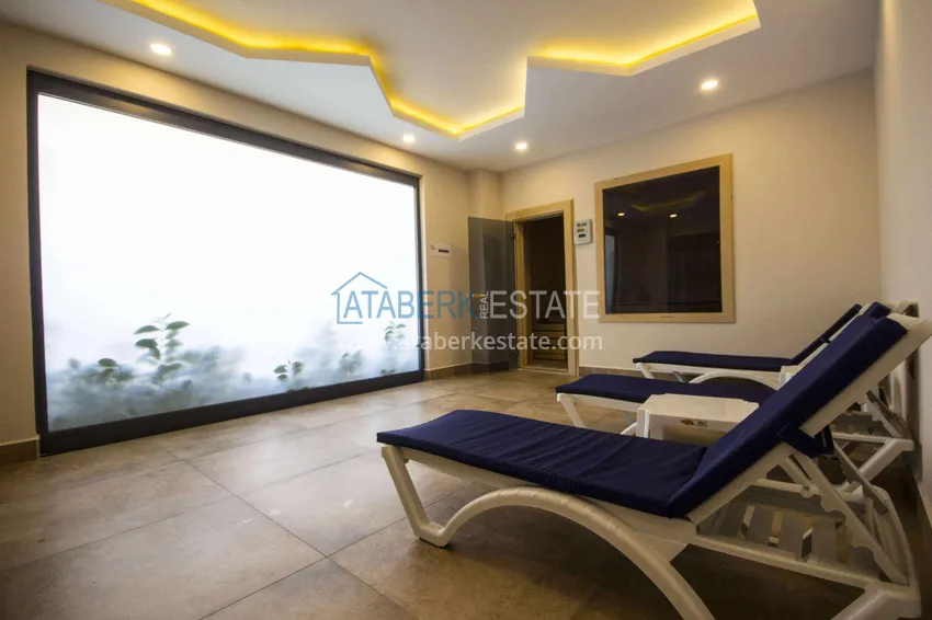 Квартира под ключ с видом на море, первая береговая - Алания, район Махмутлар 16