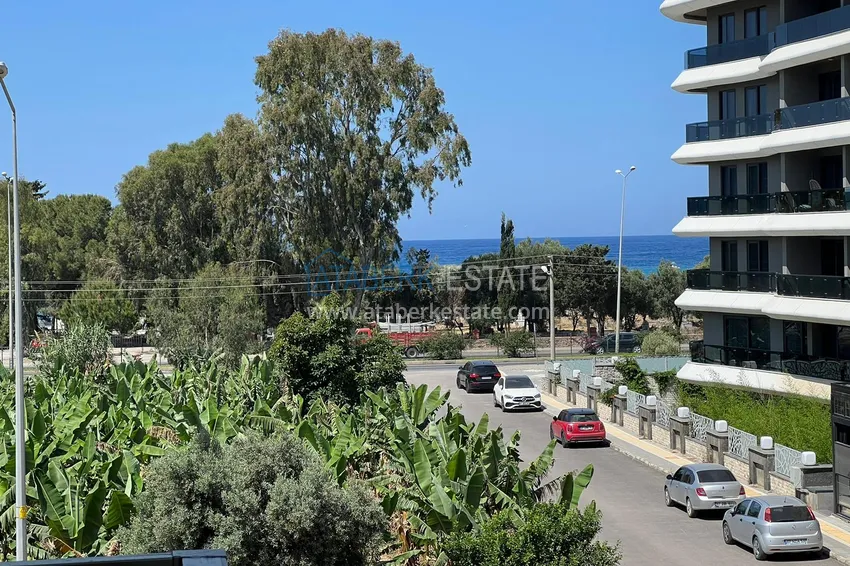 Приобрести Двухкомнатная квартира с частичным видом на море – Каргыджак, Алания, 100 метров от моря 13