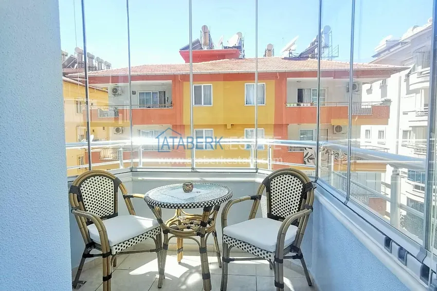 Приобрести Линейная 4-комнатая квартира с мебелью в 200 метрах от моря – Алания, район Оба 13 