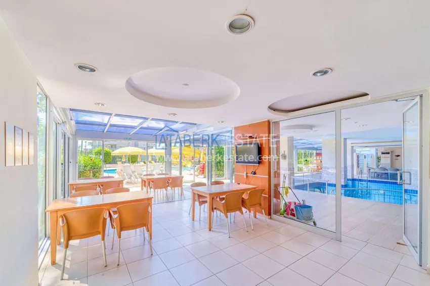 Двухкомнатная квартира в Алании, район Джикджилли 12 
