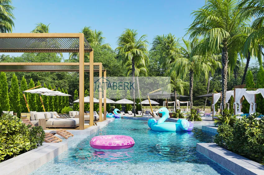 Квартиры премиум-класса с видом на море от застройщика на первой береговой в Махмутларе, Алания 19 