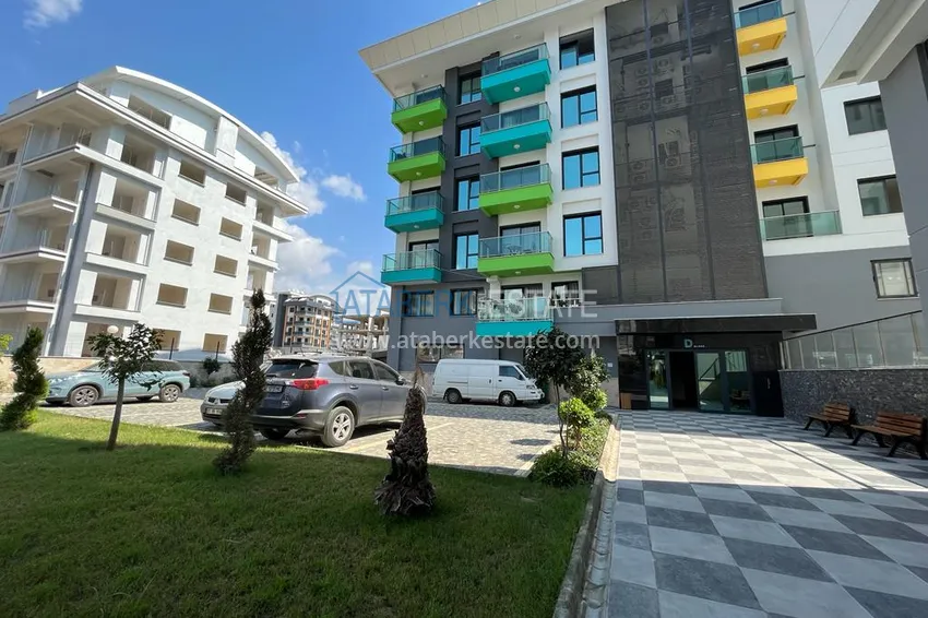 Квартира под ключ в 200 метрах от моря в комплексе комфорт-класс  – Алания, район Каргыджак  13 