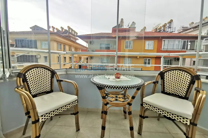 Приобрести Линейная 4-комнатая квартира с мебелью в 200 метрах от моря – Алания, район Оба 14 