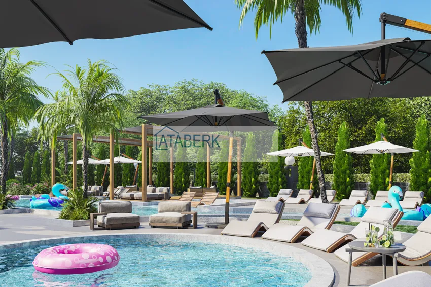 Квартиры премиум-класса с видом на море от застройщика на первой береговой в Махмутларе, Алания 20 