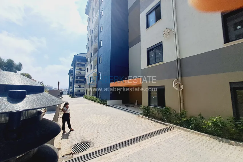 Двухкомнатная квартира с чистовой отделкой в комплексе с шикарной инфраструктурой – Алания, район Паяллар 14