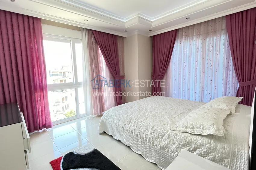 Приобрести Квартира-дуплекс с видом на море в районе Кестель, Алания - 100 метров от моря 13