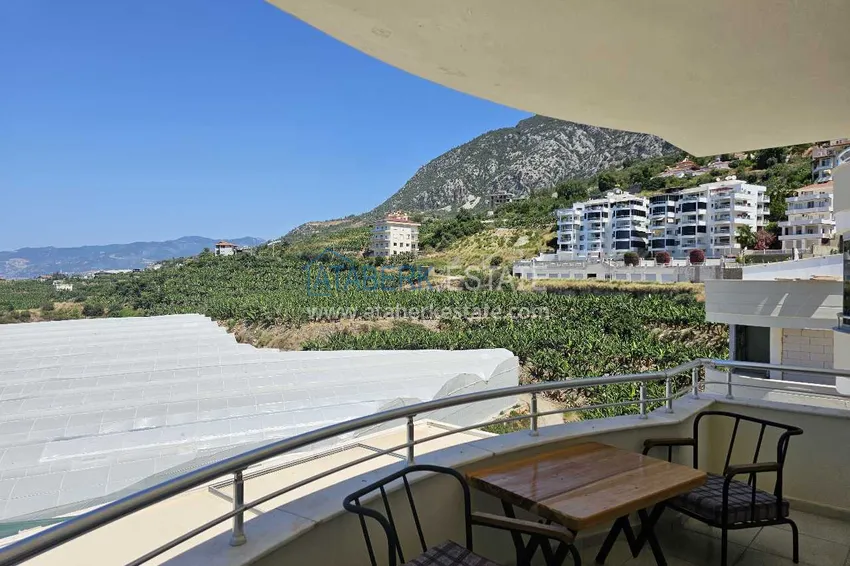 Приобрести Видовой дуплекс с мебелью и джакузи на балконе в Алании, район Махмутлар 15