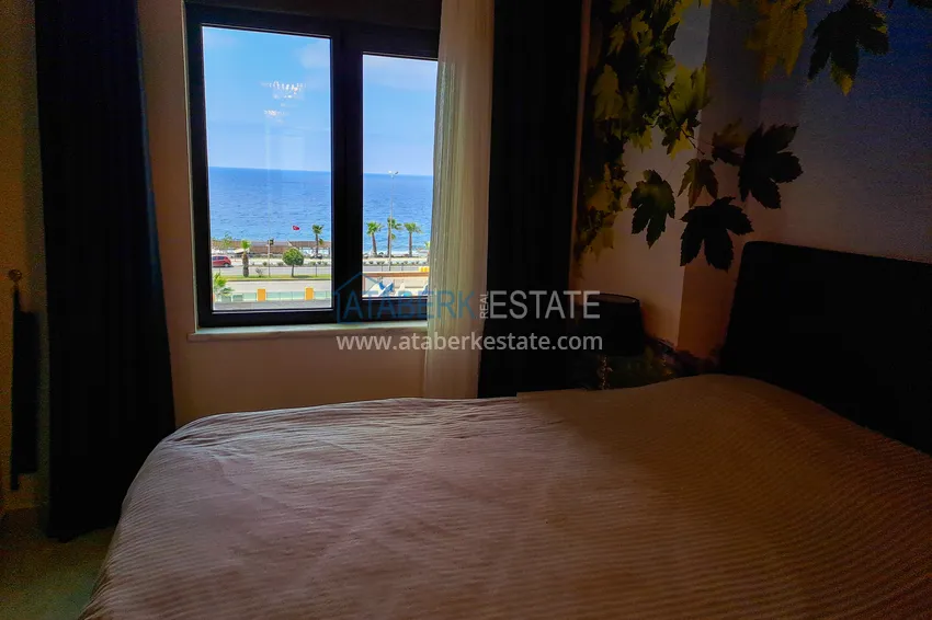 Приобрести Квартира под ключ с прямым видом на море на первой береговой в Махмутларе, Алания 15 