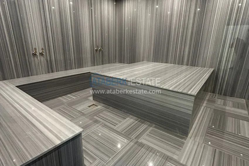 Квартира с чистовой отделкой и видом на горы в 200 метрах от моря - район Кестель, Алания 16 