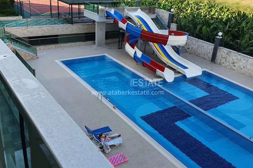 Приобрести Квартира под ключ в 200 метрах от моря в комплексе комфорт-класс  – Алания, район Каргыджак  15 