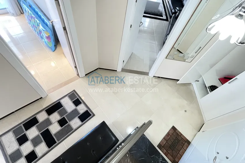 Приобрести Квартира-дуплекс с видом на море в районе Кестель, Алания - 100 метров от моря 15