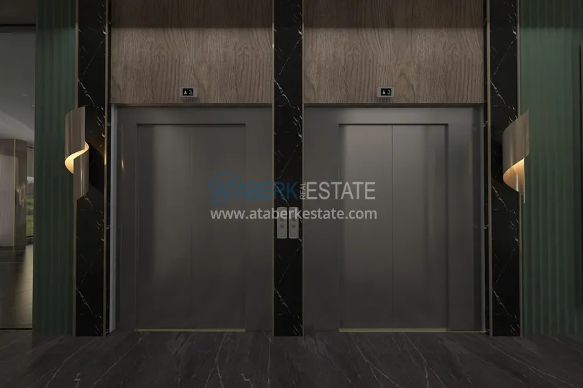 Квартиры от застройщика в районе Демирташ, Алания – многоквартирный жилой комплекс на этапе строительства  59 