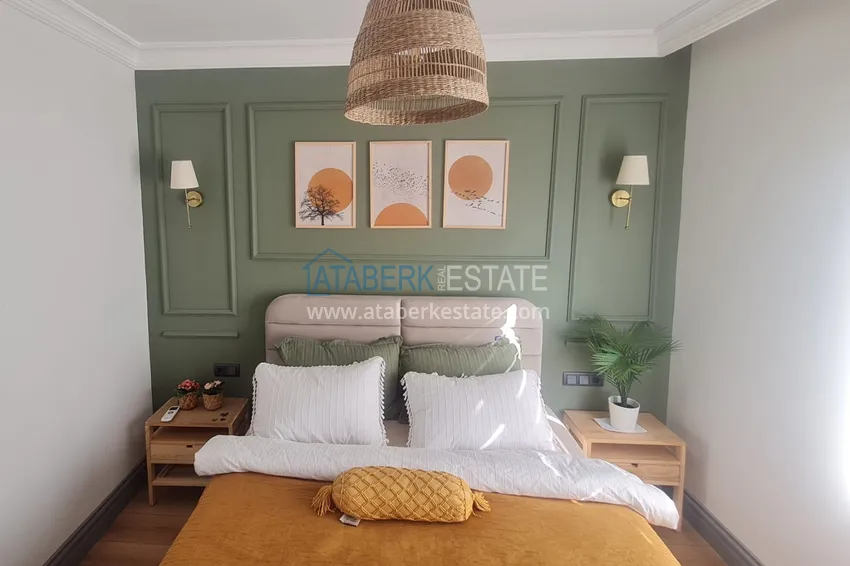 Приобрести Дуплекс с дизайнерский интерьером в 300 метрах от моря - район Махмутлар, Алания 17 