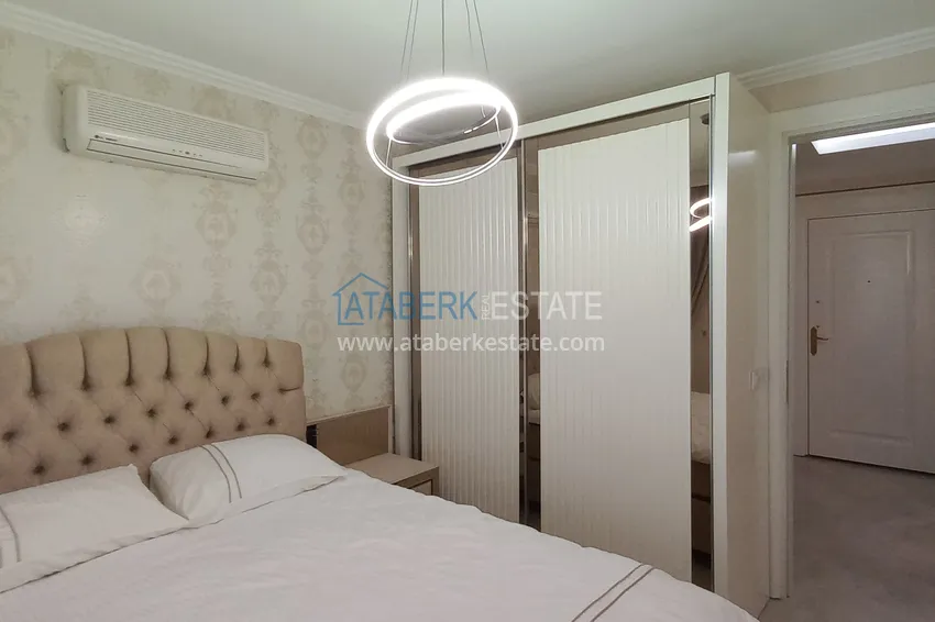 Приобрести Стильная квартира с видом на море в комплексе на первой береговой – район Оба, Алания 17 