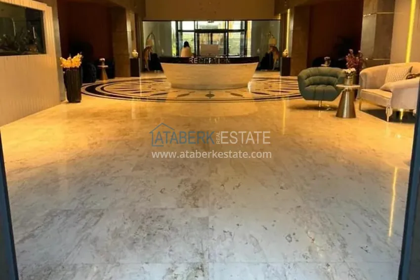 Квартира с чистовой отделкой на первой береговой линии - Алания, район Махмутлар 20 