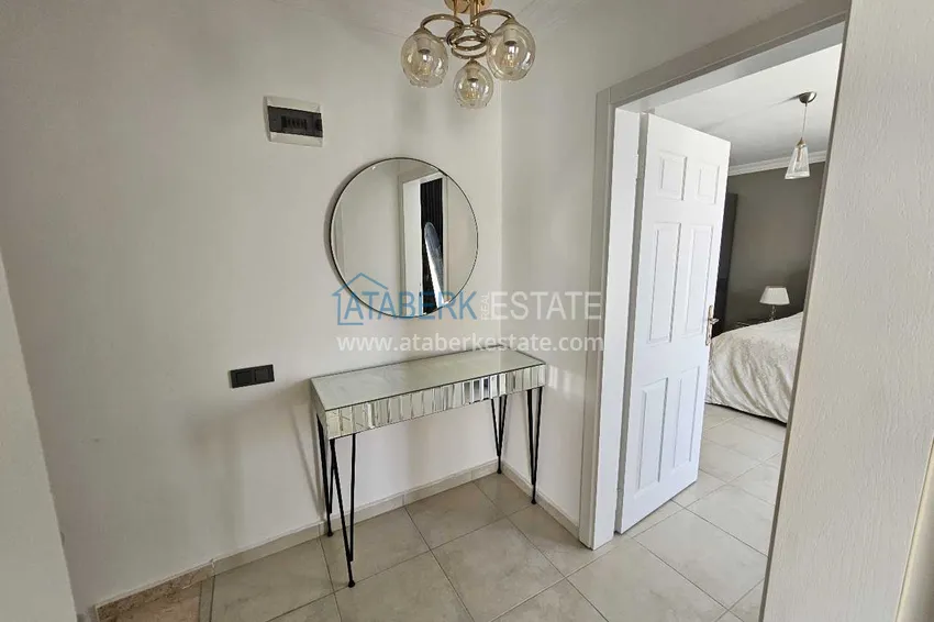 Приобрести Видовой дуплекс с мебелью и джакузи на балконе в Алании, район Махмутлар 19