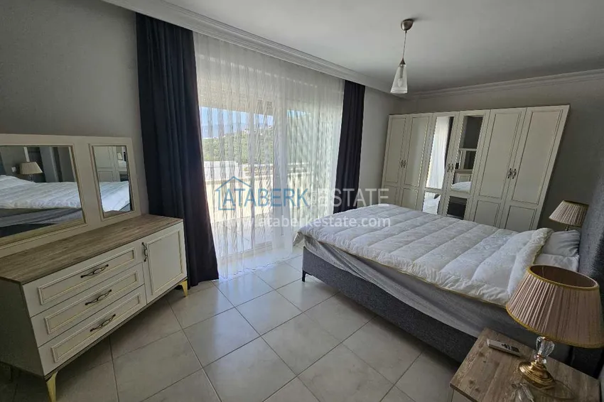 Приобрести Видовой дуплекс с мебелью и джакузи на балконе в Алании, район Махмутлар 20