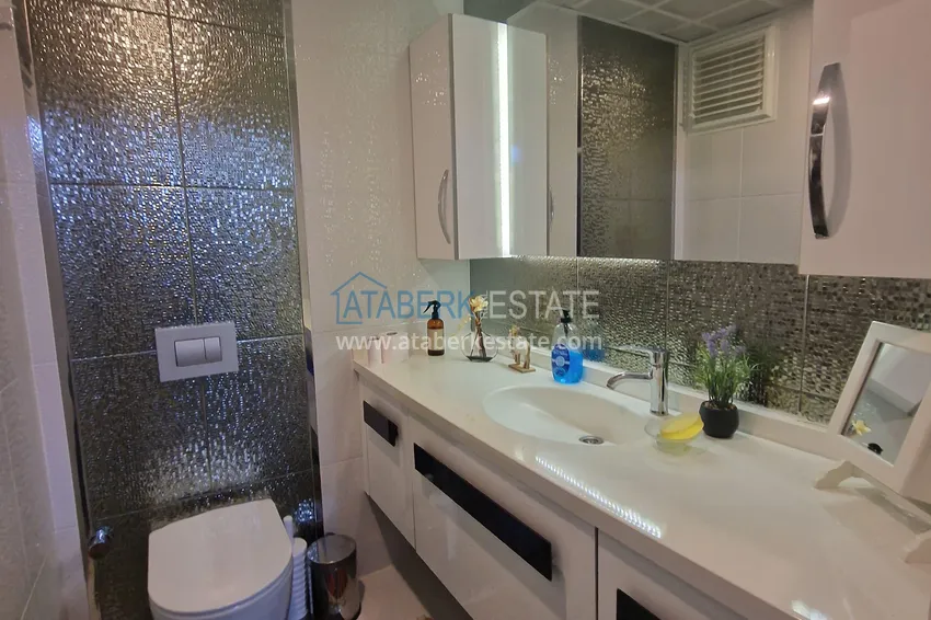 Приобрести Срочная продажа! Роскошная трехкомнатная квартира от собственника в премиальной резиденции – район Оба, Алания 18 