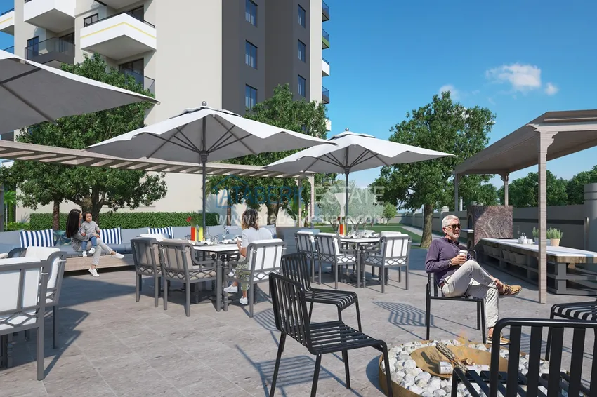 Квартиры от застройщика в районе Демирташ, Алания – многоквартирный жилой комплекс на этапе строительства  27 