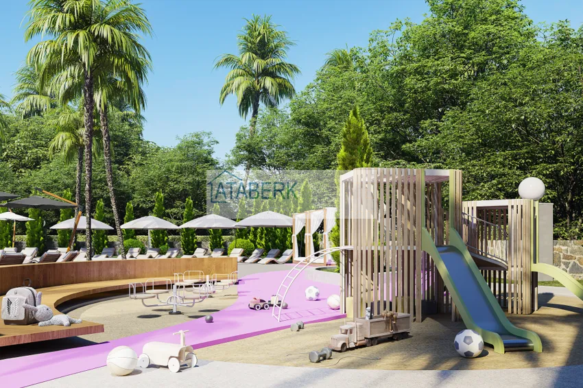 Квартиры премиум-класса с видом на море от застройщика на первой береговой в Махмутларе, Алания 25 