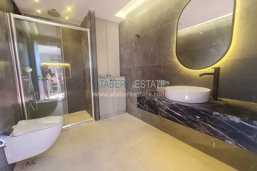 Приобрести Дуплекс с дизайнерский интерьером в 300 метрах от моря - район Махмутлар, Алания 20 