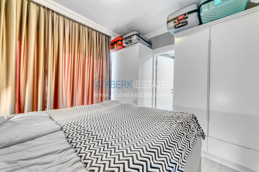 Приобрести Превосходная квартира с дизайнерским ремонтом в районе Оба, Алания 20 