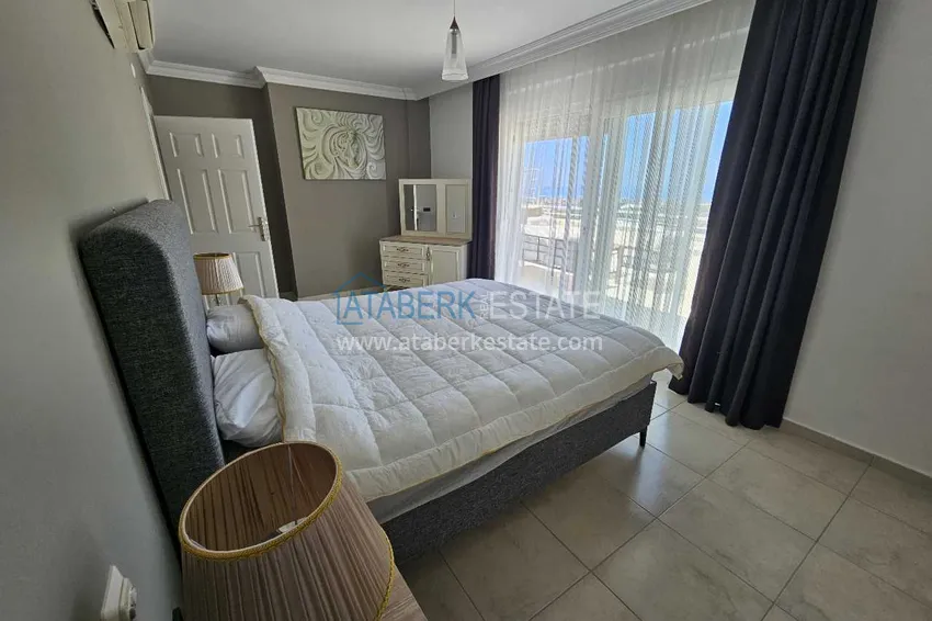 Приобрести Видовой дуплекс с мебелью и джакузи на балконе в Алании, район Махмутлар 22