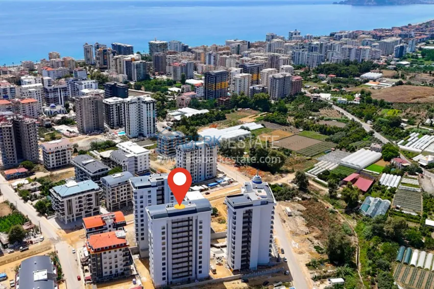 Квартира в Алании, район Махмутлар с чистовой отделкой 1