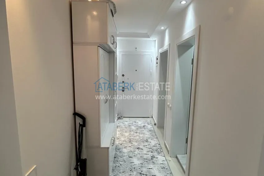 Приобрести Великолепные террасные апартаменты с мебелью и видом на море в Алании, район Махмутлар 1 