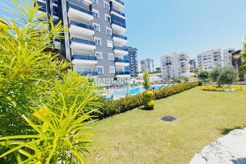 Квартира с мебелью и видом на море в комплексе с хорошей инфраструктурой - в районе Авсаллар, Алания 2 