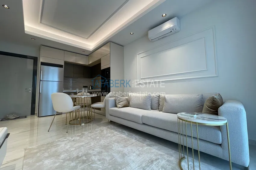 Приобрести Квартира под ключ с видом на море на первой береговой линии, в Алании, район Махмутлар 1 