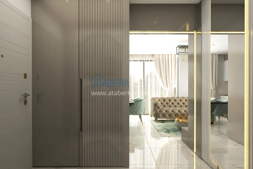 Приобрести Квартиры премиум-класса с видом на море от застройщика на первой береговой в Махмутларе, Алания 1 