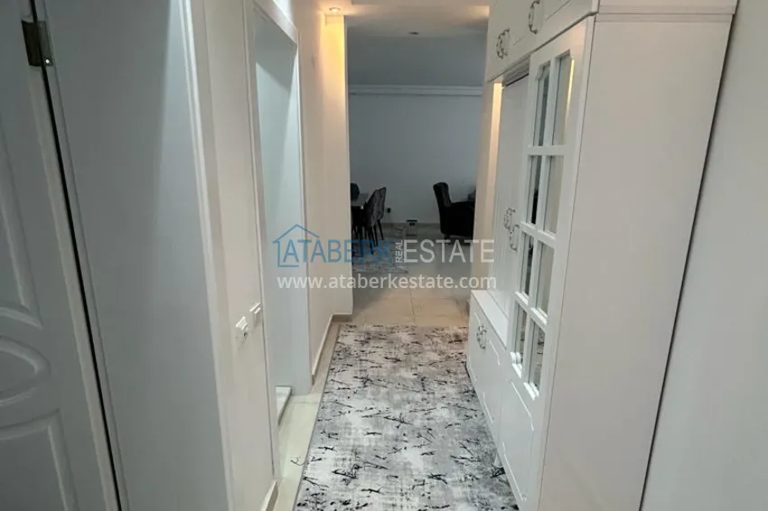 Приобрести Великолепные террасные апартаменты с мебелью и видом на море в Алании, район Махмутлар 2 