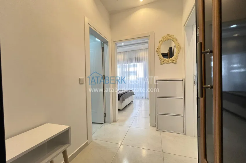 Приобрести Двухкомнатная квартира с частичным видом на море – Каргыджак, Алания, 100 метров от моря 2