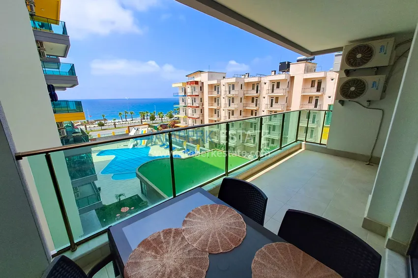 Приобрести Квартира под ключ с прямым видом на море на первой береговой в Махмутларе, Алания 21 