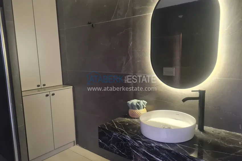 Приобрести Дуплекс с дизайнерский интерьером в 300 метрах от моря - район Махмутлар, Алания 22 