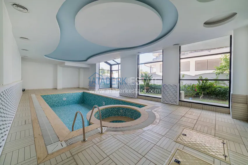 Стильная квартира с видом на море в комплексе на первой береговой – район Оба, Алания 16 