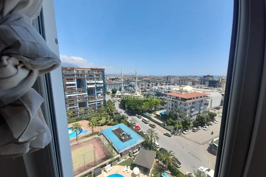 Приобрести Пентхаус-дуплекс с мебелью и видом на море в районе Джикджилли, Алания 23