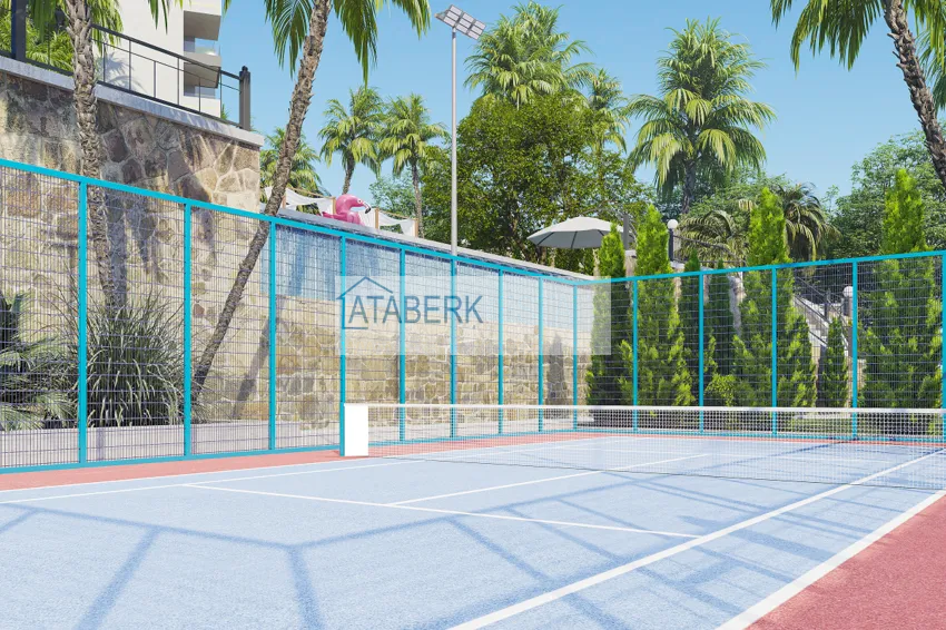 Квартиры от застройщика в районе Демирташ, Алания – многоквартирный жилой комплекс на этапе строительства  33 