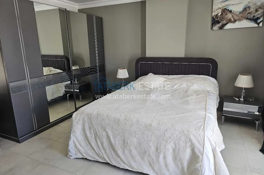 Приобрести Видовой дуплекс с мебелью и джакузи на балконе в Алании, район Махмутлар 27