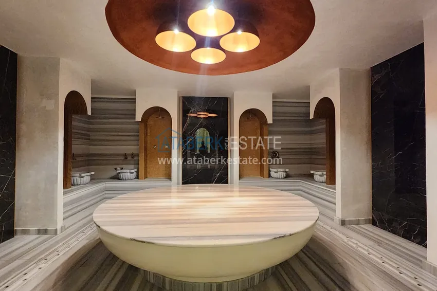 Квартира с чистовой отделкой на первой береговой линии - Алания, район Махмутлар 29 