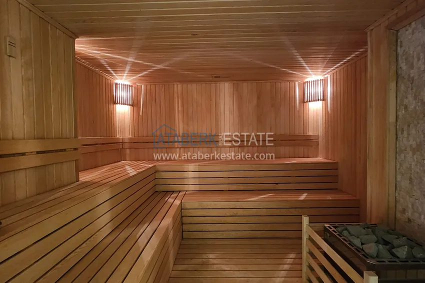 Квартира с чистовой отделкой на первой береговой линии - Алания, район Махмутлар 30 