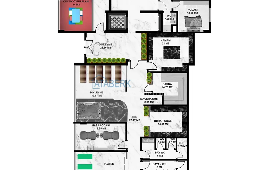 Купить дешево Квартиры премиум-класса с видом на море от застройщика на первой береговой в Махмутларе, Алания 5 