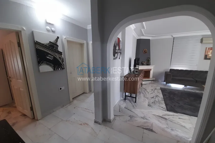 Приобрести Квартира в центре Алании с мебелью в жилом комплексе 2 